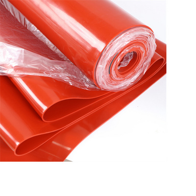 1mm 2mm 3mm 4mm 5mm High Temperature Non Toxic Red White Black Silicone Rubber Sheet Price for Vacuum Press Machine