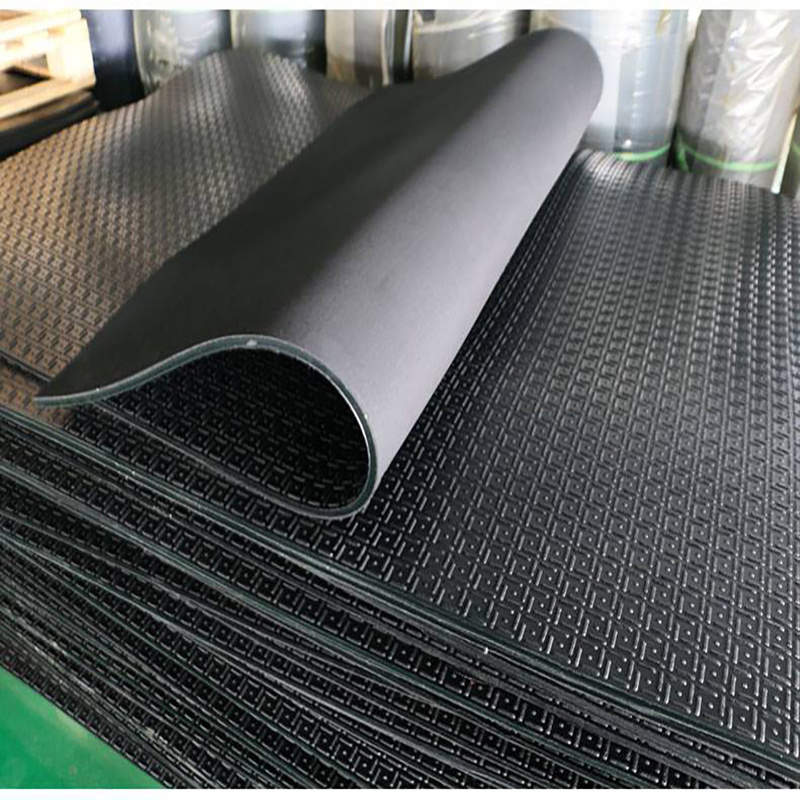 Livestock Rubber Matting Cow Stable Trailer Ramp Rubber Flooring Mat