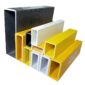 Factory New Products Frp Pultruded Profile Fiberglass Square Pipe