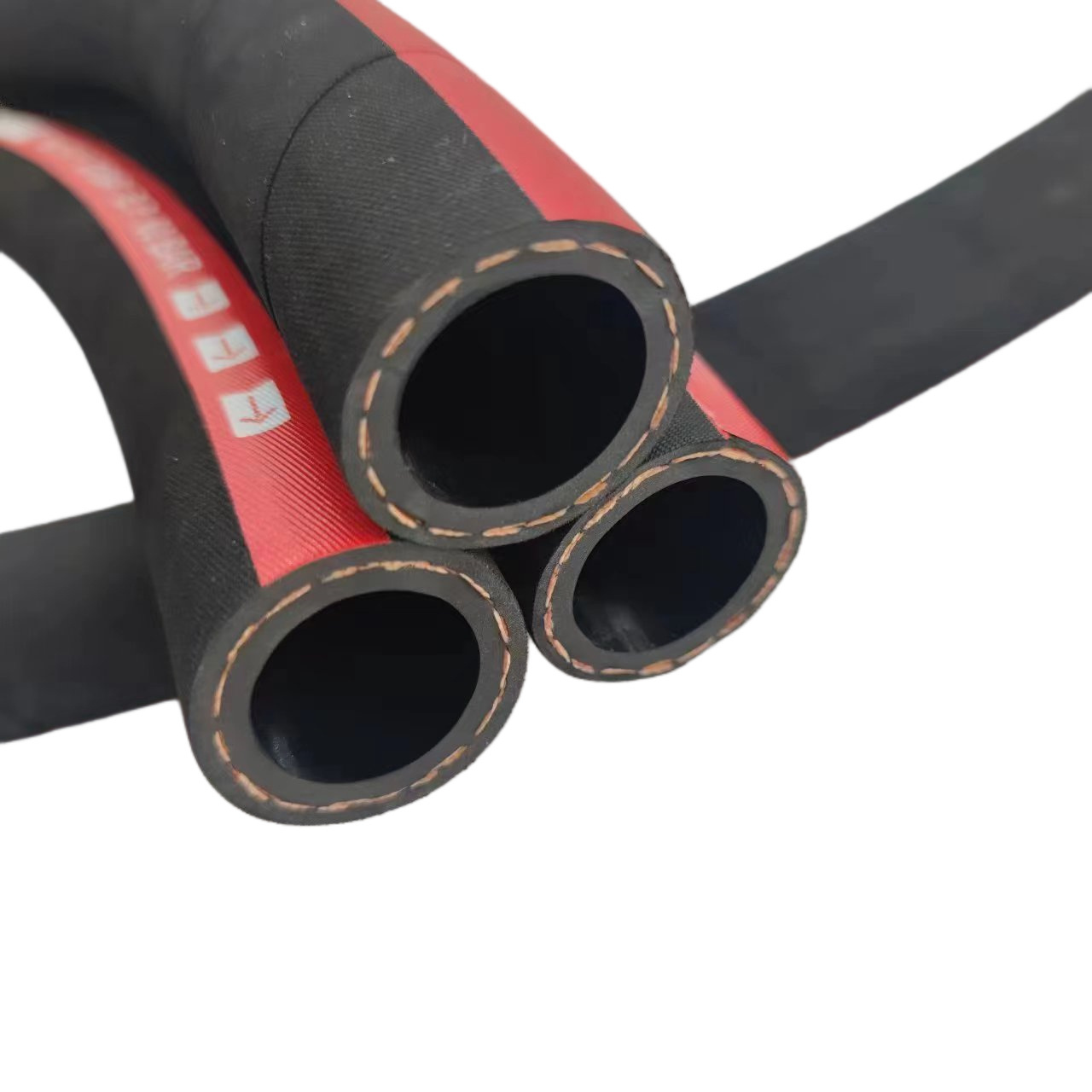 Sand pumping steel wire rubber hose wear-resistant flexible rubber hose spray rubber hose