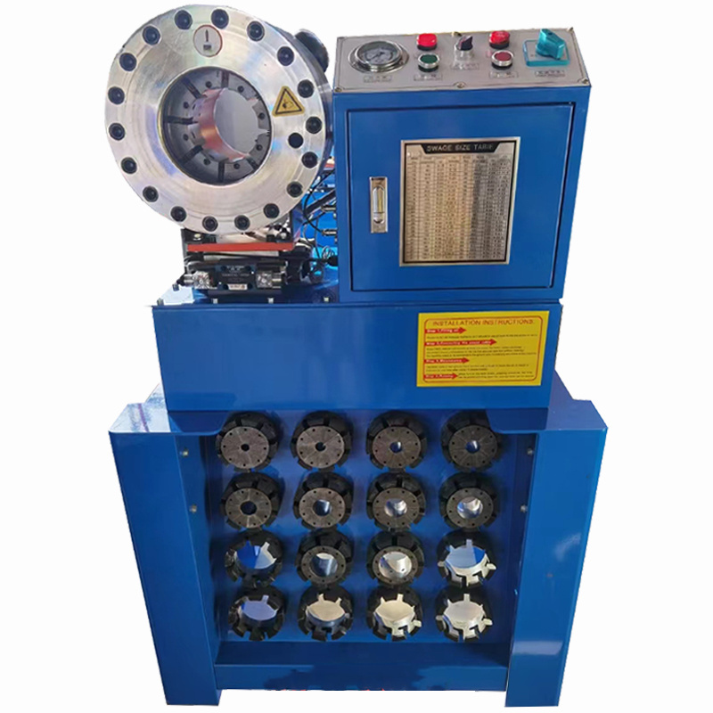 multilayer flexible pipe hydraulic nut crimping machine  pipe reducing machine   hose press p16 Made in China