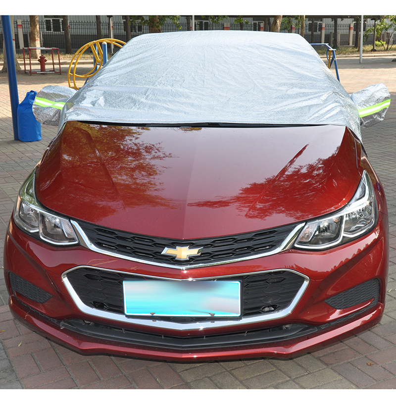 Customized Anti-Scratch Big Half Magnetic Car Cover