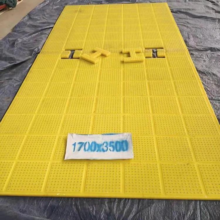 good price polyurethane rotary table drilling rig floor mats non slip mat Polyurethane pu drill rig floor mat