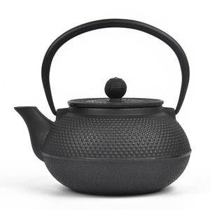 Cast Iron Teapot With Stainless Steel Infuser For Loose Leaf Tea And Teabags, Cast Iron Tea Kettle Stovetop Safe, 600ml/20oz