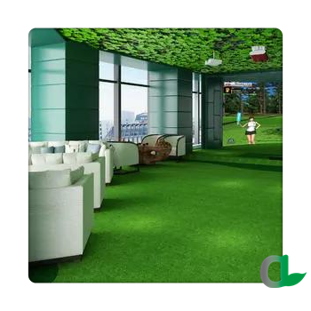 Multi-use duoli company synthetic turf mini golf green artificial turf grass putting green for padel tennis court