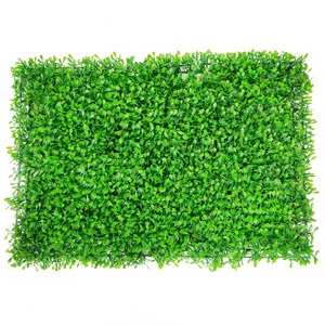 Hot Selling Artificial Hedge Plant Panels Green Wall Panel Wedding Grass Backdrop Decoration