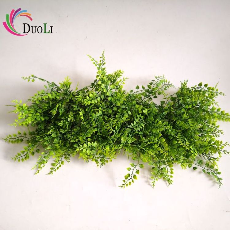 Anti UV green garden Vertical grass hanging artificial plant wall  for home garden