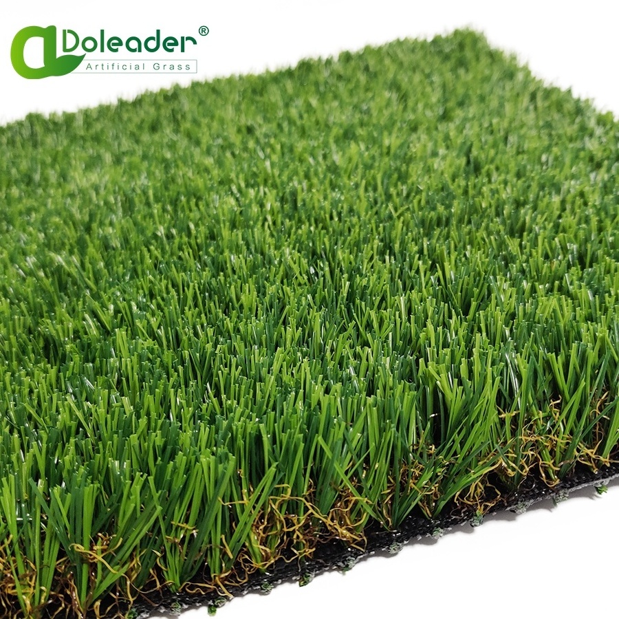 PE+PP Artificial Lawn Plastic Green Artificial Grass Turf Simulated Garden Lawn For Decoration