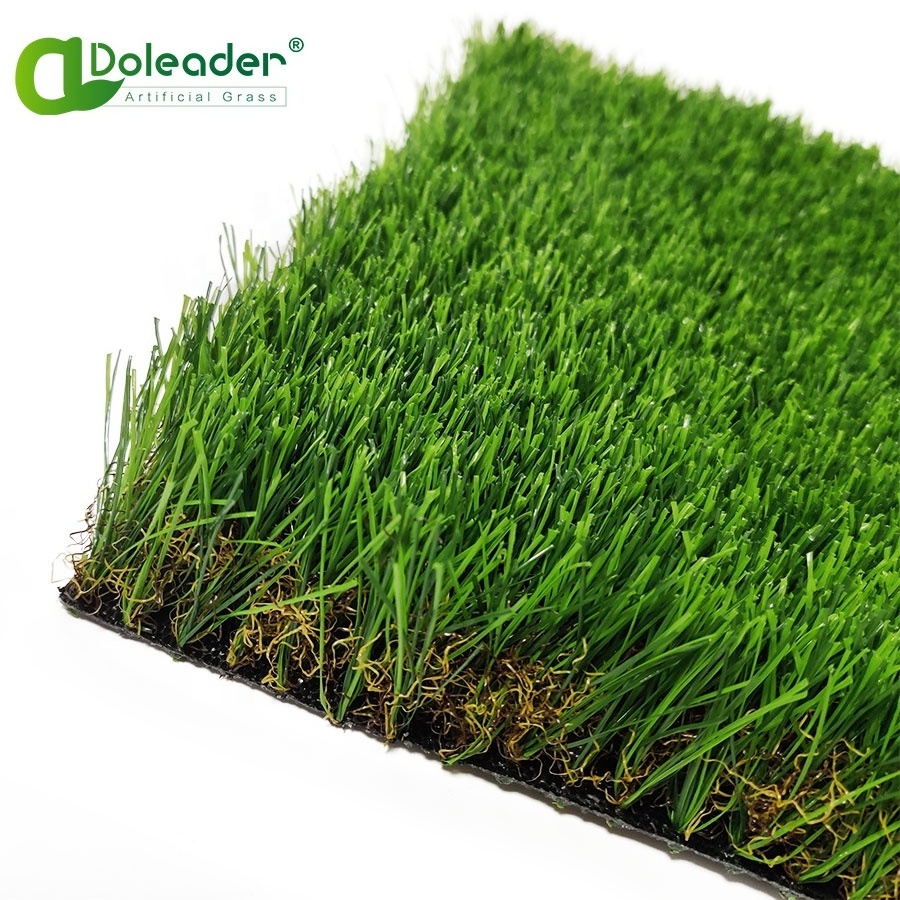 PE+PP Artificial Lawn Plastic Green Artificial Grass Turf Simulated Garden Lawn For Decoration