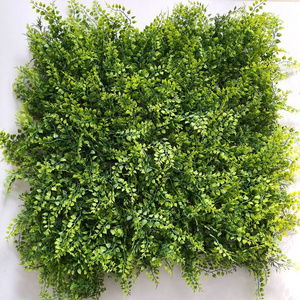 Anti UV  artificial green garden plant wall Vertical grass for home garden