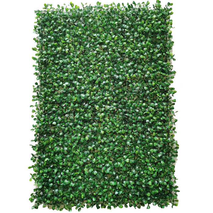 Milan Grass Outdoor Flower 3d flower wall backdrop Artificial Boxwood Wall