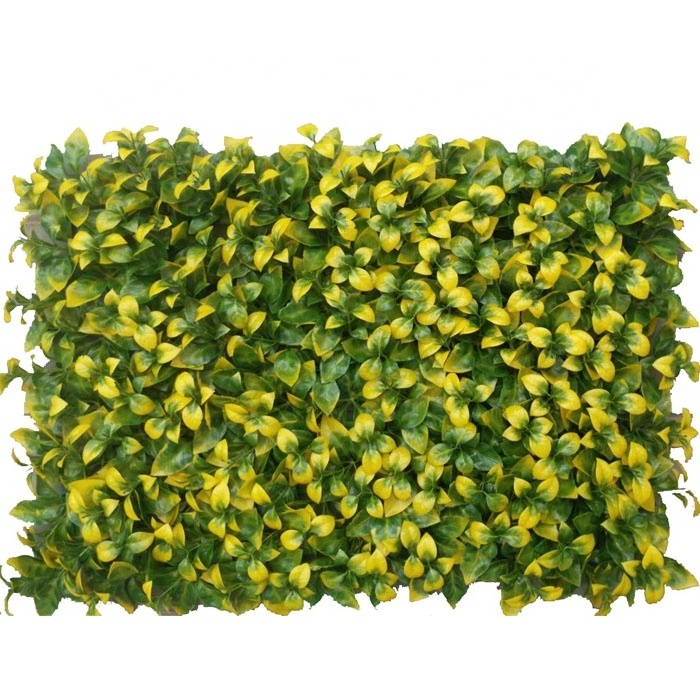 Milan Grass Outdoor Flower 3d flower wall backdrop Artificial Boxwood Wall