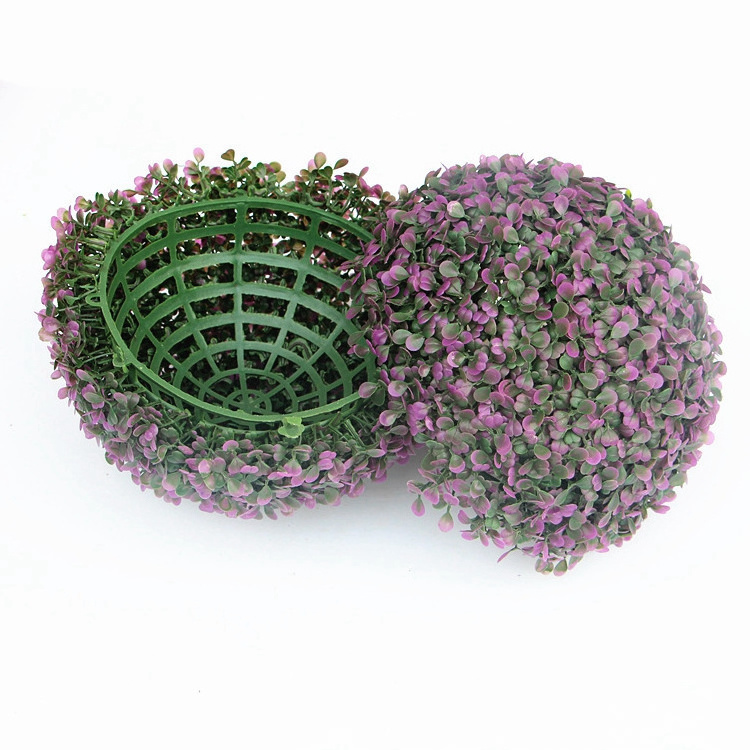 2019 new arrival decorative hanging artificial topiary grass moss ball for home garden