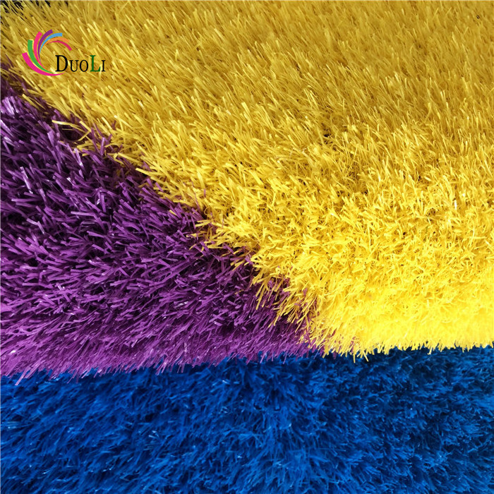 Best Quality Neighborhood High Density Runway Grass 25mm Artificial Turf Lawn For Kids Playground