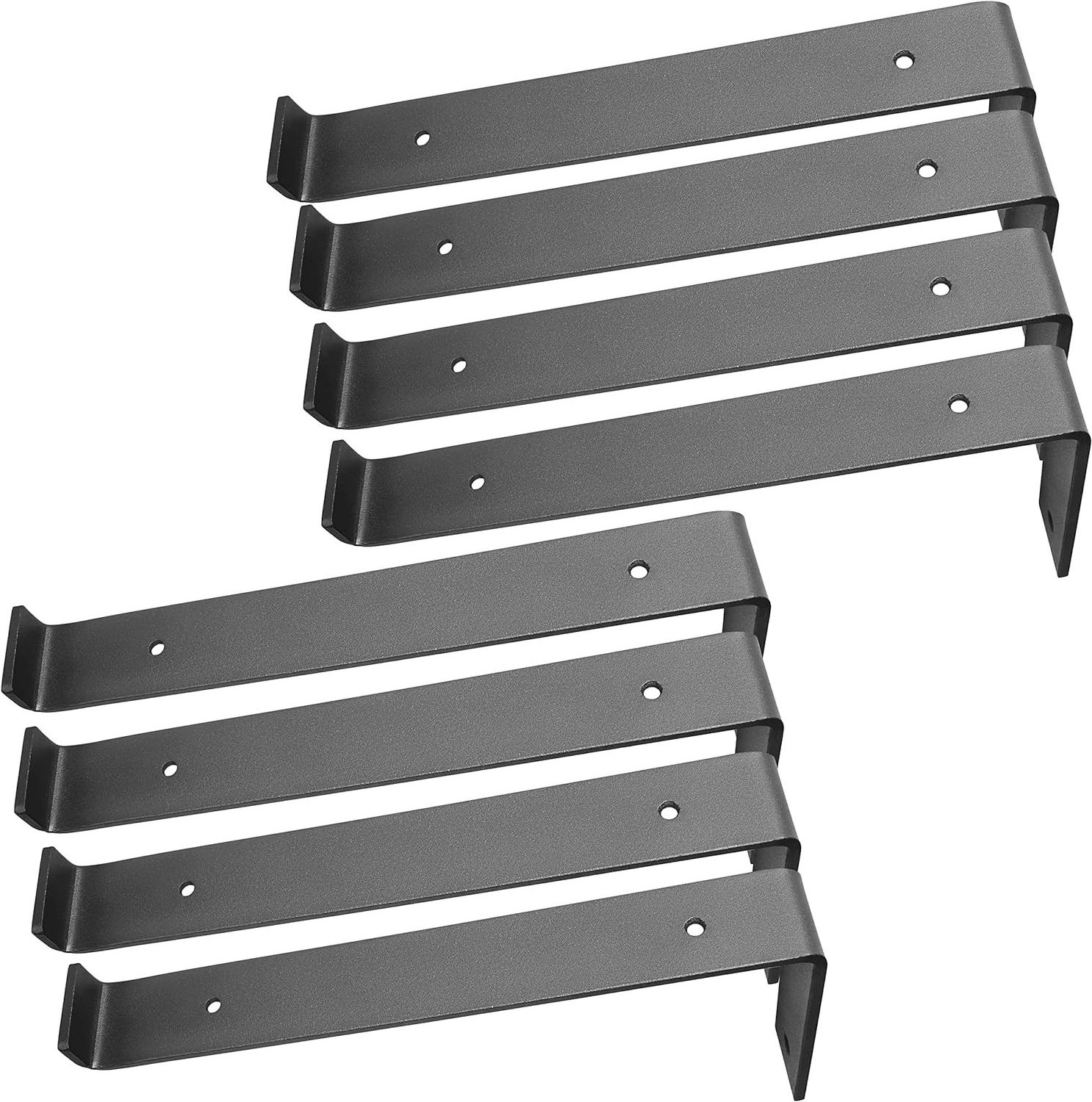 12 inch Shelf Brackets with Lip Match 11.25