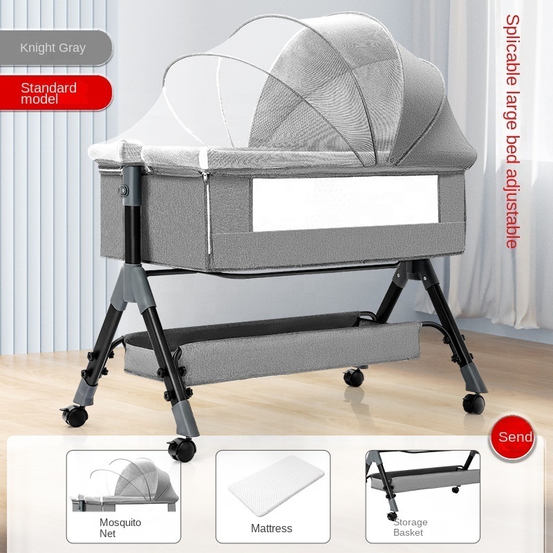 CE Certificate EU Fast Delivery Portable Cradle Crib Baby Cot Bed Multifunction Baby Crib Bed Co-sleeping KIDS' Cribs Modern