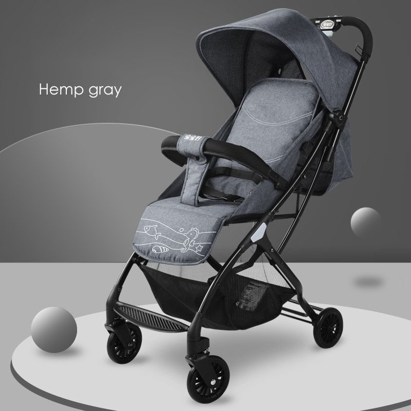 Babies' Simple Stroller Can Sit Armchair Children's Stroller Ultra-light Portable S1 Foldable Children's Umbrella Cart