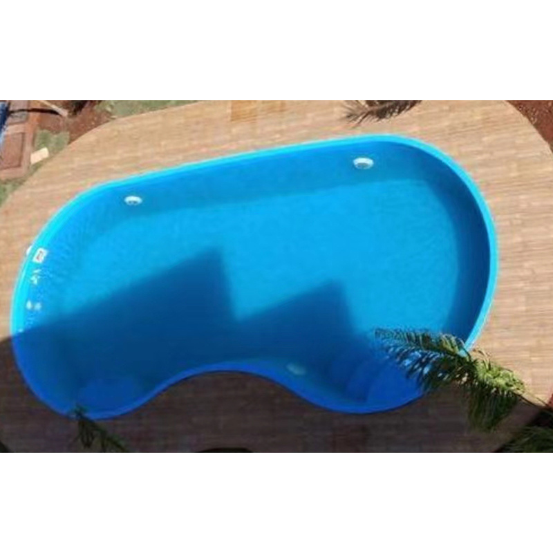 Custom Fiberglass Large Big Size Swim Spa Swimming Pool Price Frp Shell Jacuzzi Prefab In Above Ground Swimming Pool