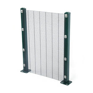 Mesh Panel Pole Clear uv Anticlimb Fence No Climb Security Fence Clearview Fence Anti-climb