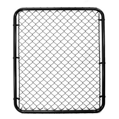 Cheap price 6' x 10' 5' x 8' Metal garden galvanized PVC Coated chain link fence double swing gate designs