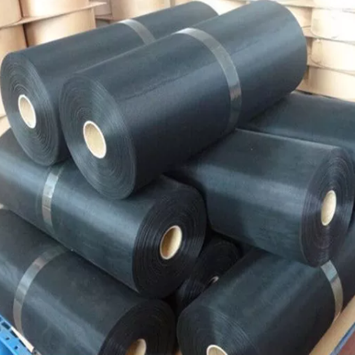 Epoxy Coated Filter Wire Mesh/Iron filter Wire Mesh/black filter cloth