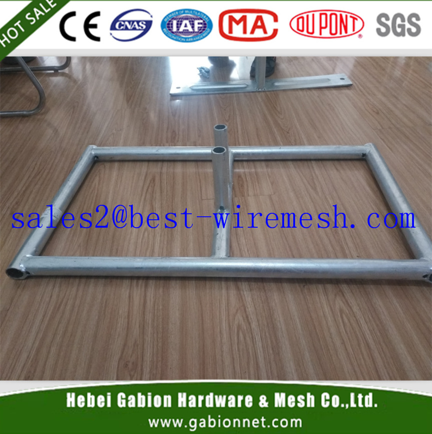 plastic portable fence feet/temporary fence base/removable fence stands