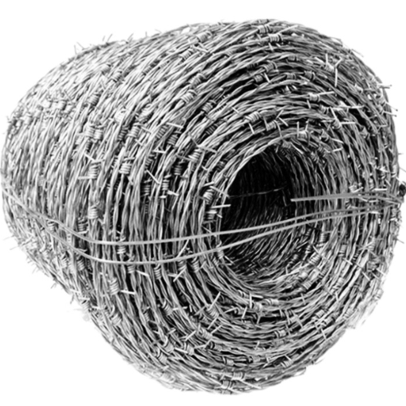 Industrial galvanized barbed fence wire for fence