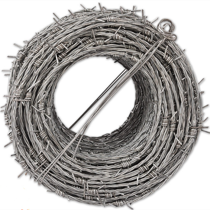 Industrial galvanized barbed fence wire for fence