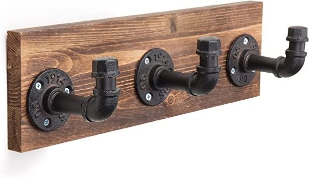 DIY Industrial Pipe Shelves for furniture 1/2'' floor flange