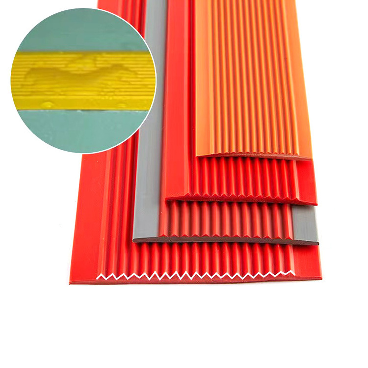 Waterproof & Flame Resistant Rubber Stair Nosing Non Slip Step Edge Trim Strips Stair Edging Transition Strip