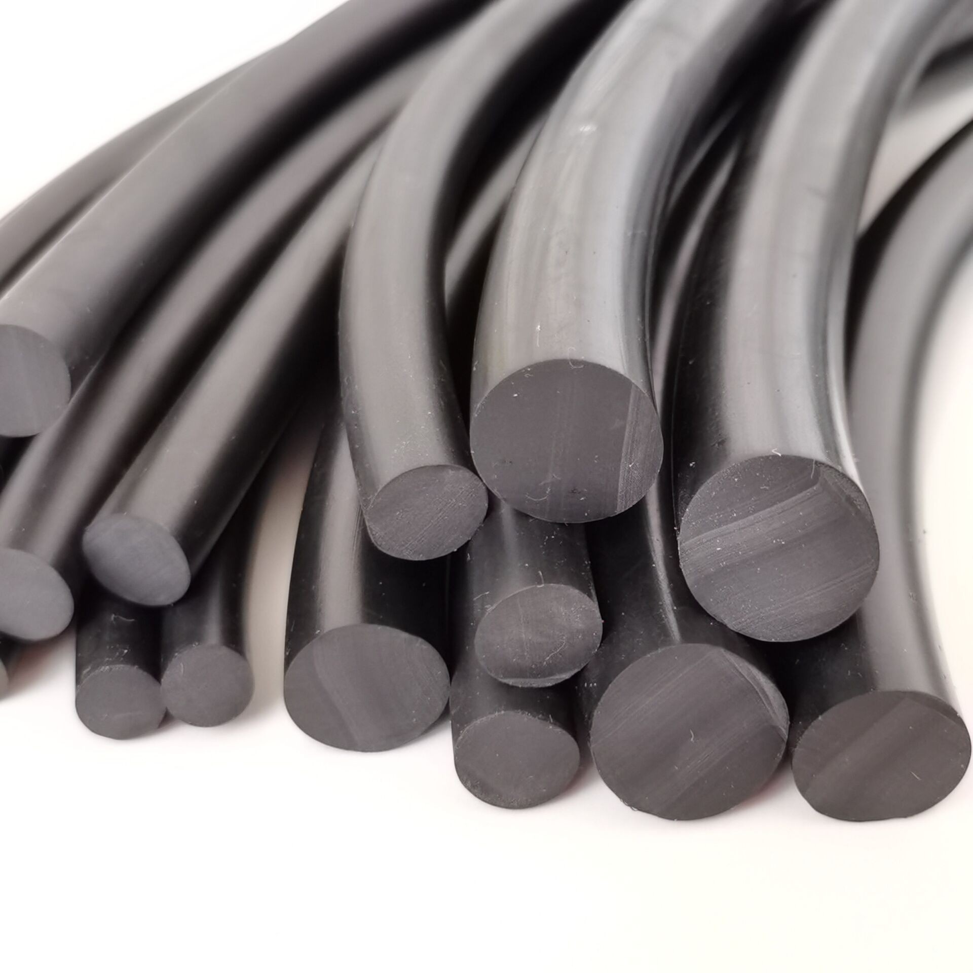 Custom Shape Extruded Silicone Rubber Strip Seals Extrusion Rubber Seal