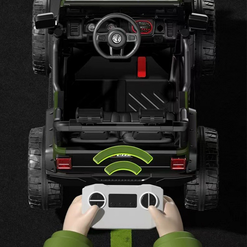 Ride-On Cars Emulate The Key To Start Kids Jeep Cars Ride On Car With Remote Control