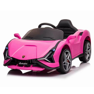 Wholesale Kid Pink Car Rechargeable Kid Cars 12V 2 Seater With Remote Control Ride On Car