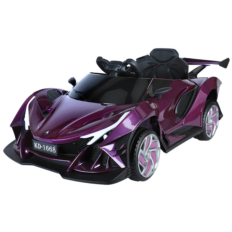 Wholesale Red Luxury Rc Four Wheel 12V Ride On Toy Kids Car Electric For 3-8 Years