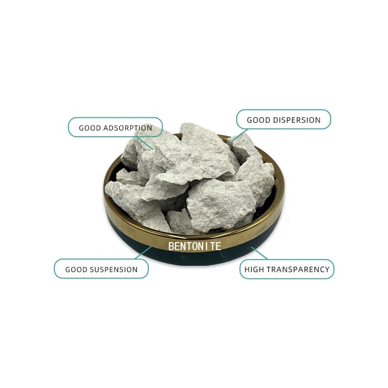 Bentonite Calcium-Sodium-Based Thickener Paint Casting for Foundry Drilling Mud White Yellow Bentonite at Competitive  Price