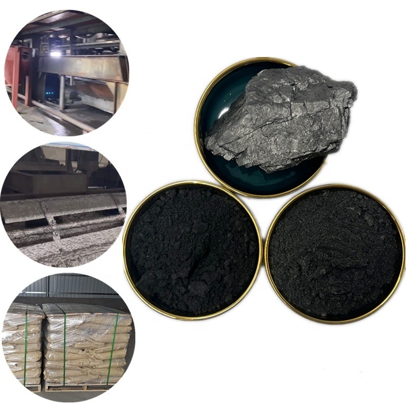 Artificial Intumescent Graphite Powder for Tire Sealant Sealing Material High Expansion Rate 350 Times Expandable Graphite