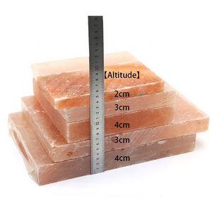 Wholesale Price pink bath room  BBQ usage white  himalayan salt particle salt wall brick