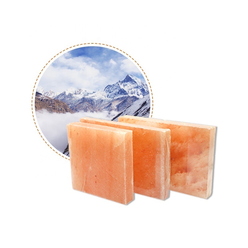 Wholesale Price pink bath room  BBQ usage white  himalayan salt particle salt wall brick