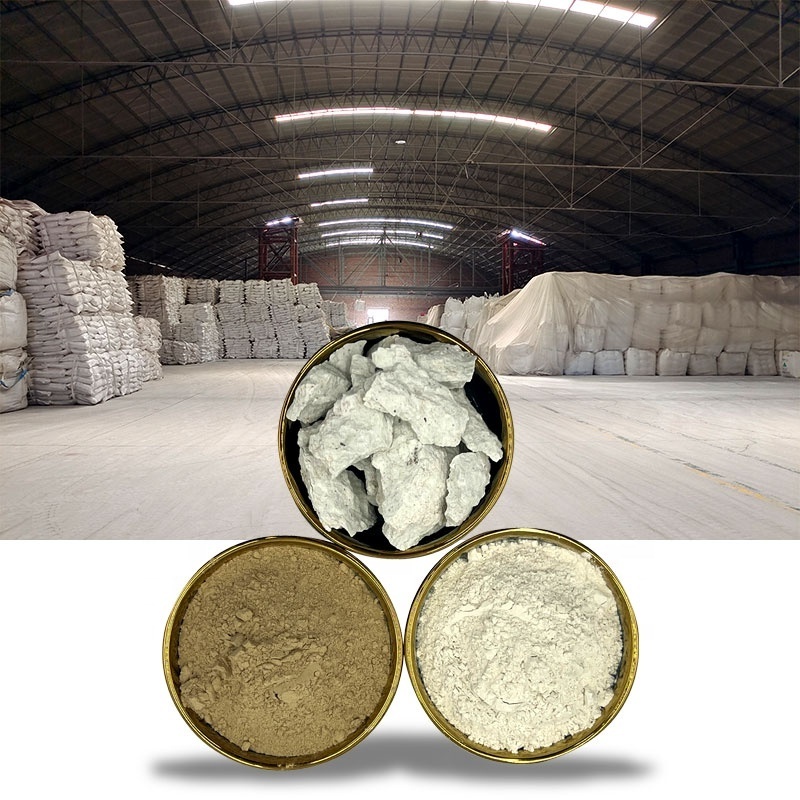 Bentonite Calcium-Sodium-Based Thickener Paint Casting for Foundry Drilling Mud White Yellow Bentonite at Competitive  Price