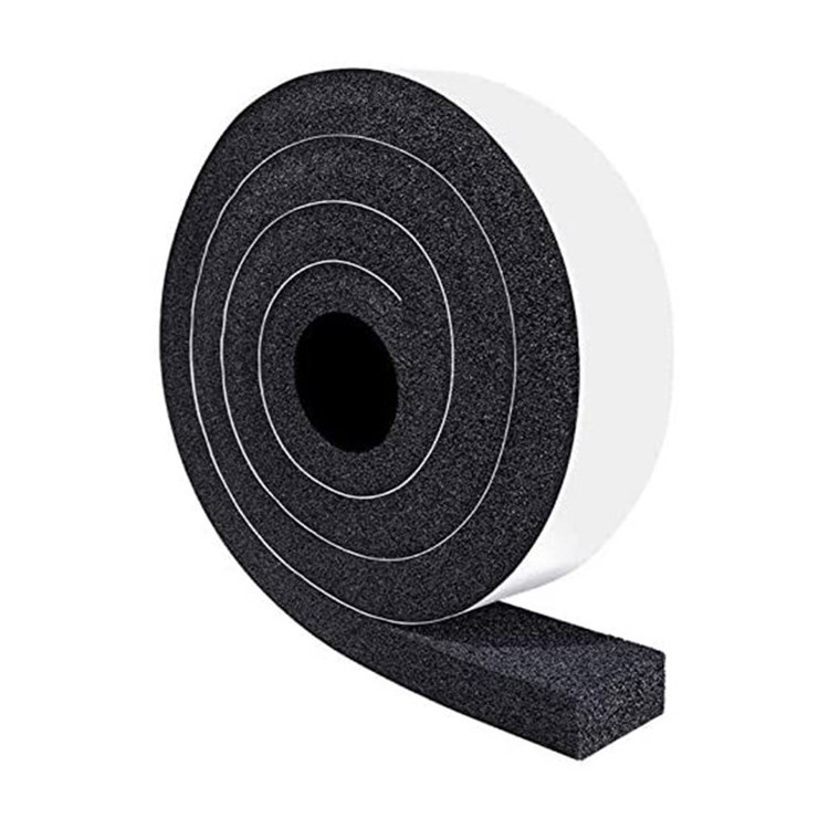 Soft sealing closed cell adhesive Neoprene rubber foam strip roll