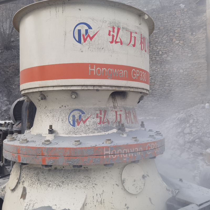 Hongwan  Single-Cylinder Hydraulic Cone Crusher GP Series Hydraulic Cone Breaking Stone Large Production GP330