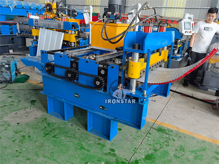 Arched Span K Type Super Roof Arch Curving Roofing Forming Machine