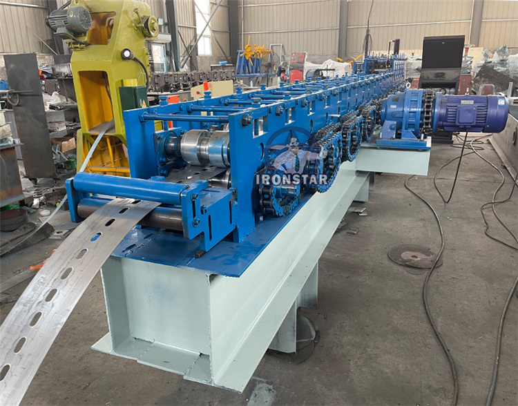 Solar Strut c Channel Making Machine Solar Panel Support Unistrut Roll Forming Machine