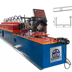 C Profiles Stainless Steel Partition Wall Frame Stud Machine For Making Popular Rail Track Studs And Screw In Spikes