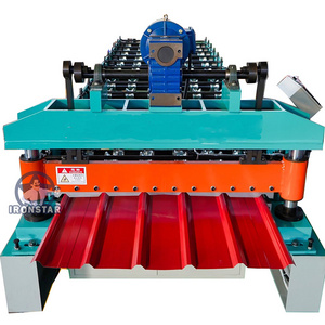 Roof 3D Decorative Making Wall Roofing Panel Cold Roll Forming Machine