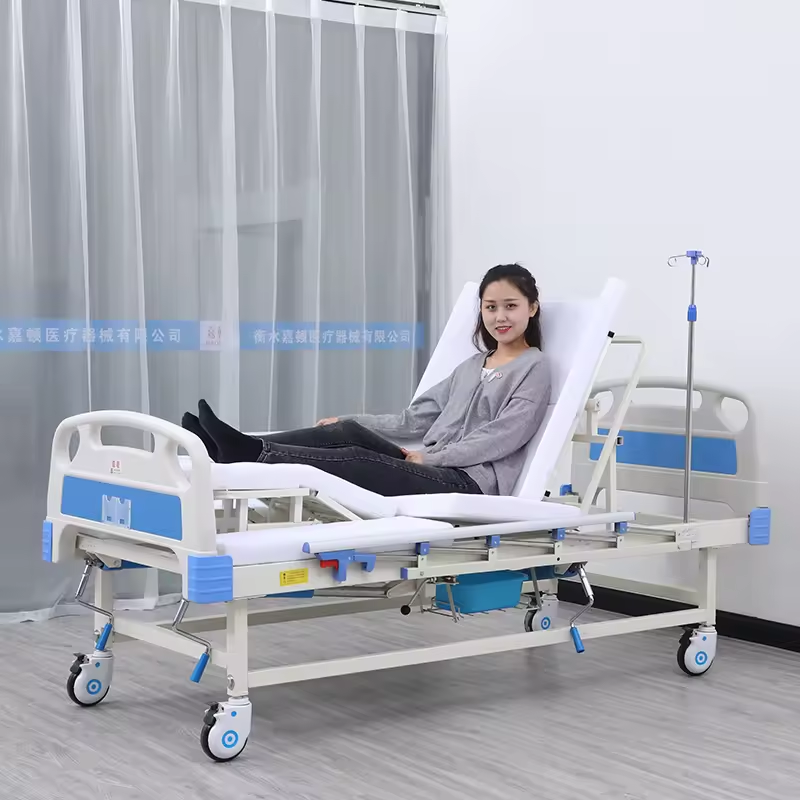 High quality R&D adjust price clinitron hospital bed with commode