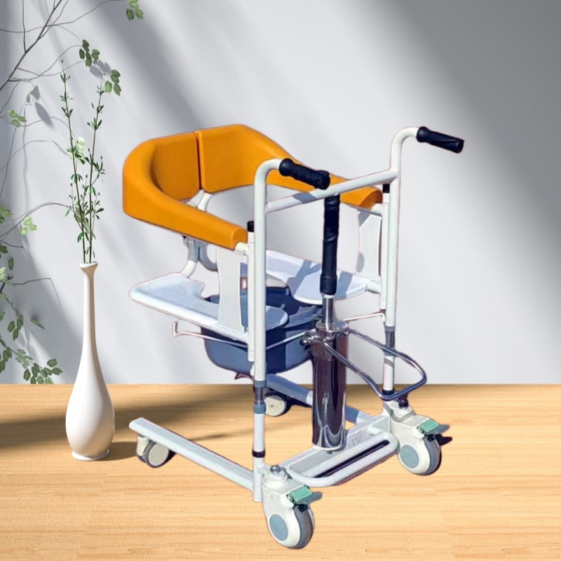 lift patient transfer hydraulic chair elderly toilet commode patient transfer lift chair patient transfer chair