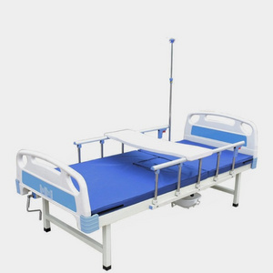 Factory direct sales non electric reclining manual Single 1 Crank medical patient hospital sand bed