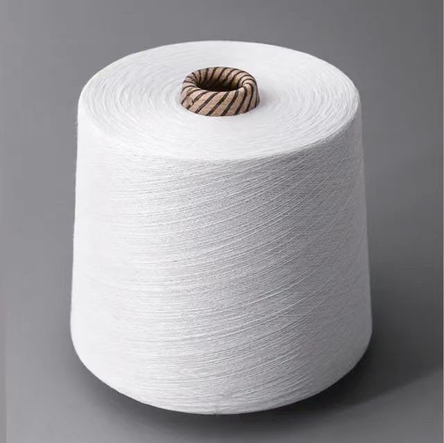 Wholesale 10s-100s raw white cotton yarn manufacturers free end spinning 100% pure cotton yarn