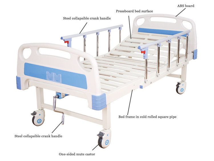 hot sale one crank clinitron hospital bed